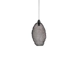 Crochet Lamp - Pod - Medium - Black
