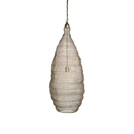 Crochet Lamp - Pod - Large - Gold